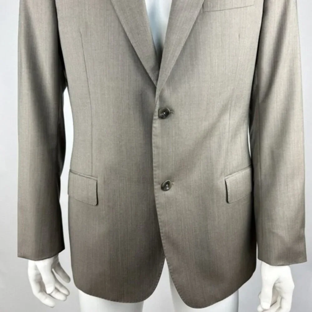 J Hilburn Guabello Wool Custom Sport Coat 2pc Blazer Pants Suit Mens 42 EUC $898